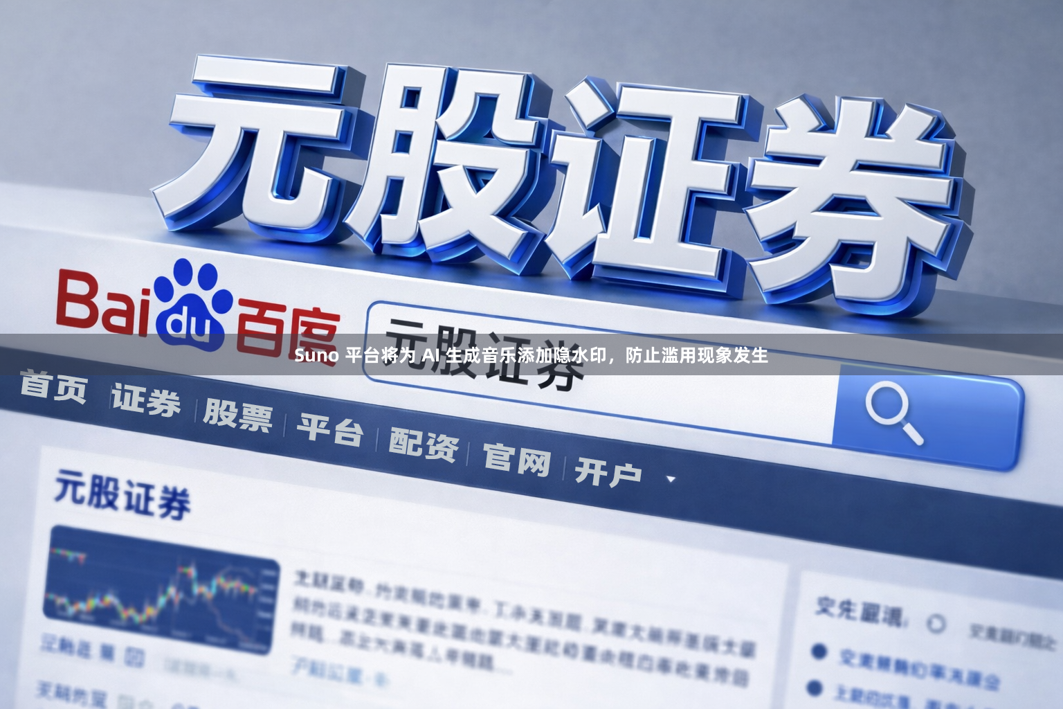 Suno 平台将为 AI 生成音乐添加隐水印，防止滥用现象发生